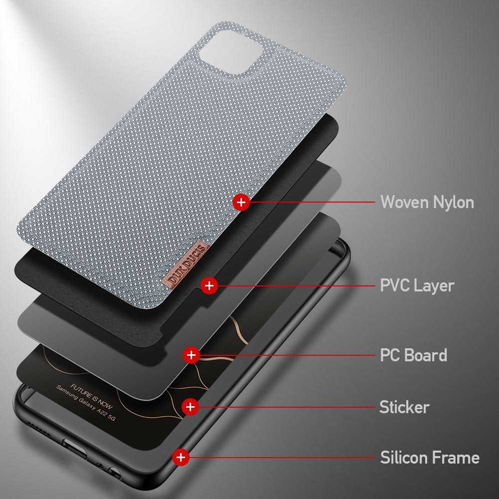 DUX DUCIS Samsung A22 5G Best Quality Case - Crystal Blue
