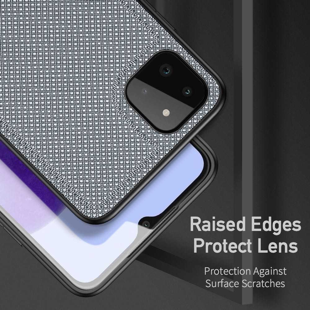 Samsung Galaxy A22 5G Case With PU Leather + TPU - Crystal Blue