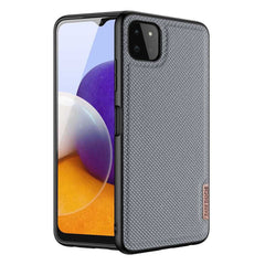 Samsung Galaxy A22 5G Case With PU Leather + TPU - Crystal Blue