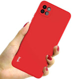 Samsung Galaxy A22 5G Case IMAK Shockproof TPU - Red