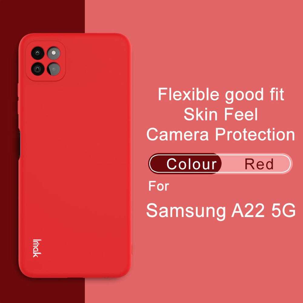 Samsung Galaxy A22 5G Case IMAK Shockproof TPU - Red