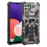 Samsung Galaxy A22 5G Case Shockproof Camouflage Army Green