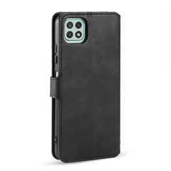 Samsung Galaxy A22 5G Case DG.MING Secure Flip Wallet - Black