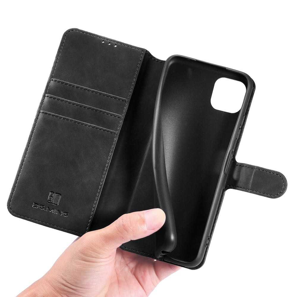 Samsung Galaxy A22 5G Case DG.MING Secure Flip Wallet - Black