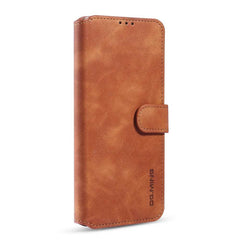 Samsung Galaxy A32 4G Case DG.MING Secure Flip Wallet - Brown