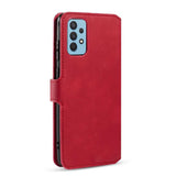 Samsung Galaxy A32 4G Case DG DG.MING Secure Flip Wallet - Red