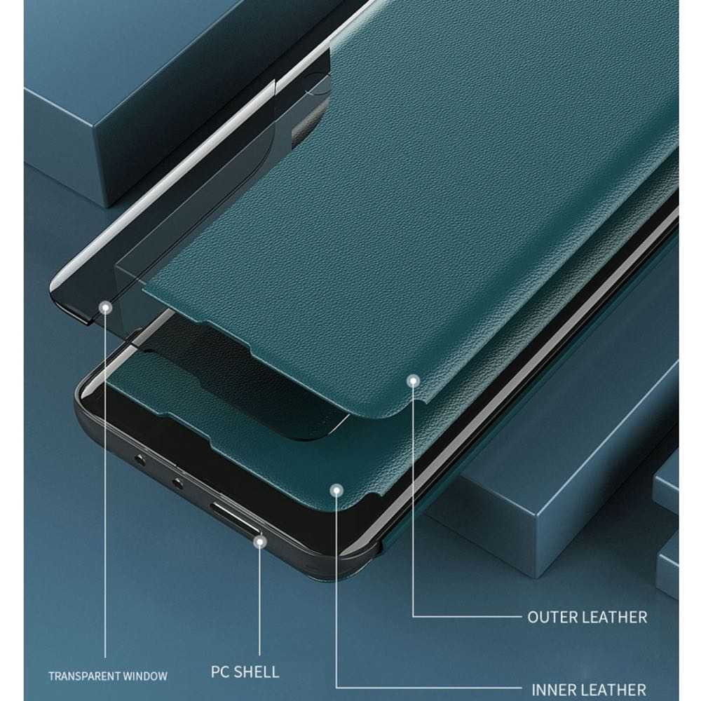 Xiaomi Redmi Note 10 4G / Note 10S Case Side Display - Red