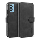 Samsung Galaxy A32 4G Case DG.MING Secure Flip Wallet - Black