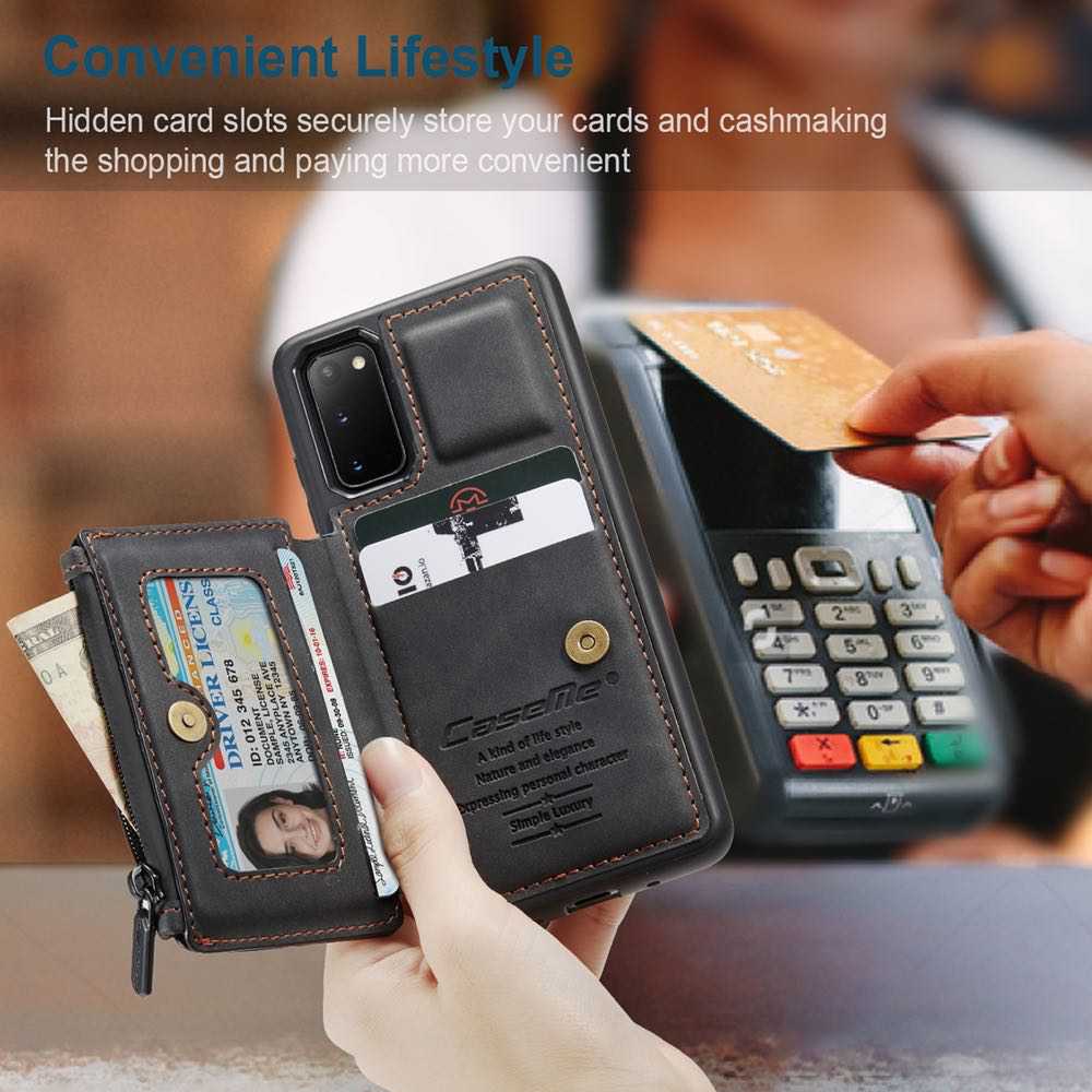 Samsung Galaxy S20 Case CaseMe C20 Multifunctional Secure - Black
