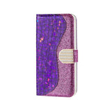 Samsung Galaxy S21 Plus Case Made With PU Leather + TPU - Purple