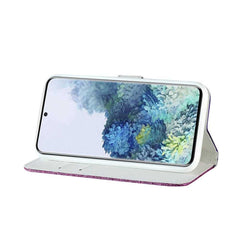 Samsung Galaxy S21 Plus Case Made With PU Leather + TPU - Purple