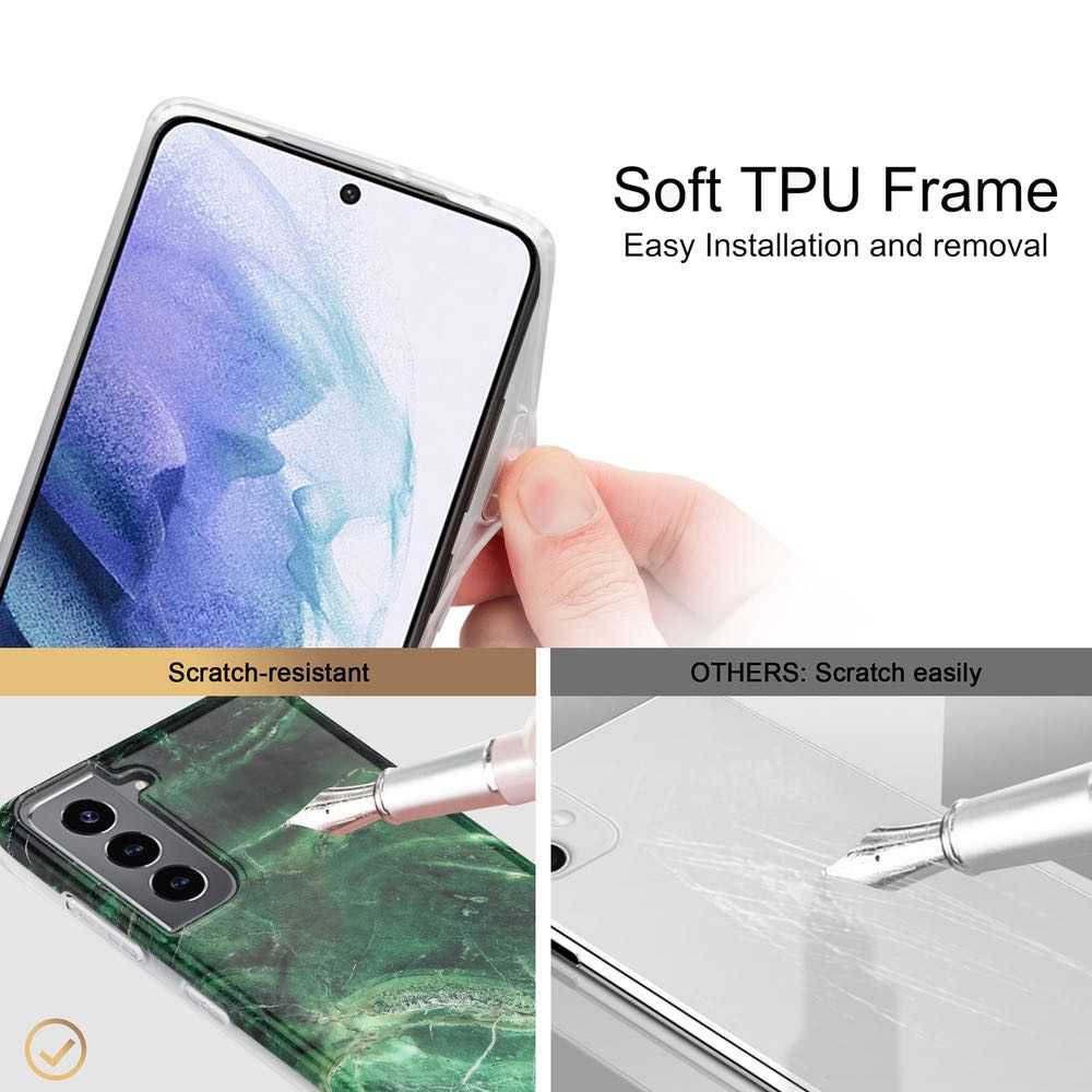 Samsung Galaxy S21 Plus Case Made With TPU - Marble Pattern IMD