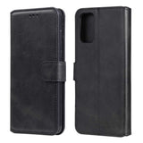 OPPO A52 / A72 / A92 Case Secure Flip Wallet - Black