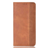 Samsung Galaxy Z Fold 3 5G Case PU Leather with Pen Slot - Brown