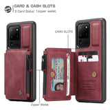 Samsung Galaxy S20 Ultra Case CaseMe C20 Multifunctional - Red