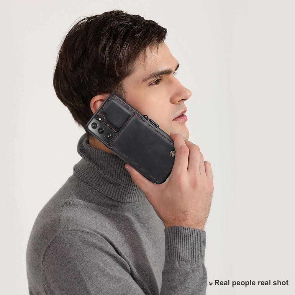 Samsung Galaxy S21 Case CaseMe C20 Multifunctional - Black