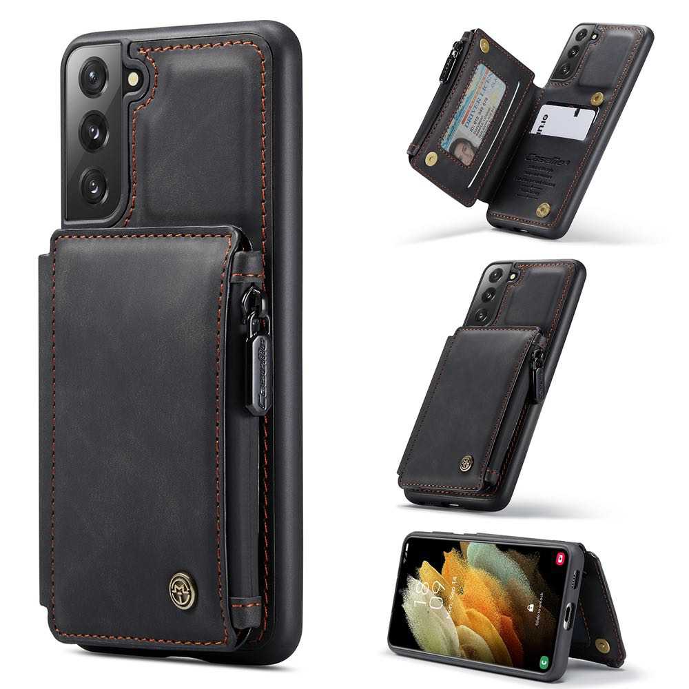 Samsung Galaxy S21 Case CaseMe C20 Multifunctional Black
