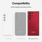 Samsung Galaxy S22 Ultra Canvas Wallet Grey Case