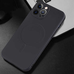 iPhone 13 Case MagSafe Magnetic Ring - Black