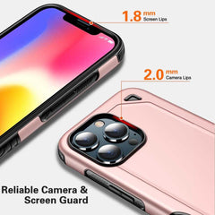 iPhone 13 Mini Case Shockproof Rugged Protective - Silver