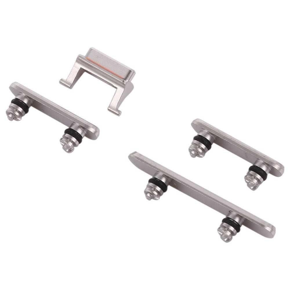 Side Keys Replacement for iPhone XS / XS Max - Silver