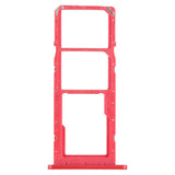 SIM Card Tray Slot for Samsung A02s - Red