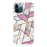 iPhone 12 / iPhone 12 Pro Case Made With Soft TPU - Marble Pattern