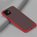 PINWUYO Shockproof iPhone 12/iPhone 12 Pro Case - Red