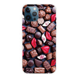 Chocolate Pattern Design Soft TPU iPhone 12/iPhone 12 Pro Case