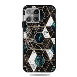 iPhone 12 / iPhone 12 Pro Case With TPU - Marble Skin Pattern