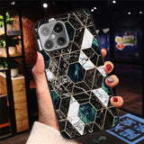 Marble Skin Pattern Design Soft TPU iPhone 12/iPhone 12 Pro Case