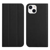 Ultrathin Skin Feel 3-Folding iPhone 13 Mini Case - Black