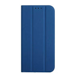 Ultrathin Skin Feel 3-Folding iPhone 13 Mini Case - Blue