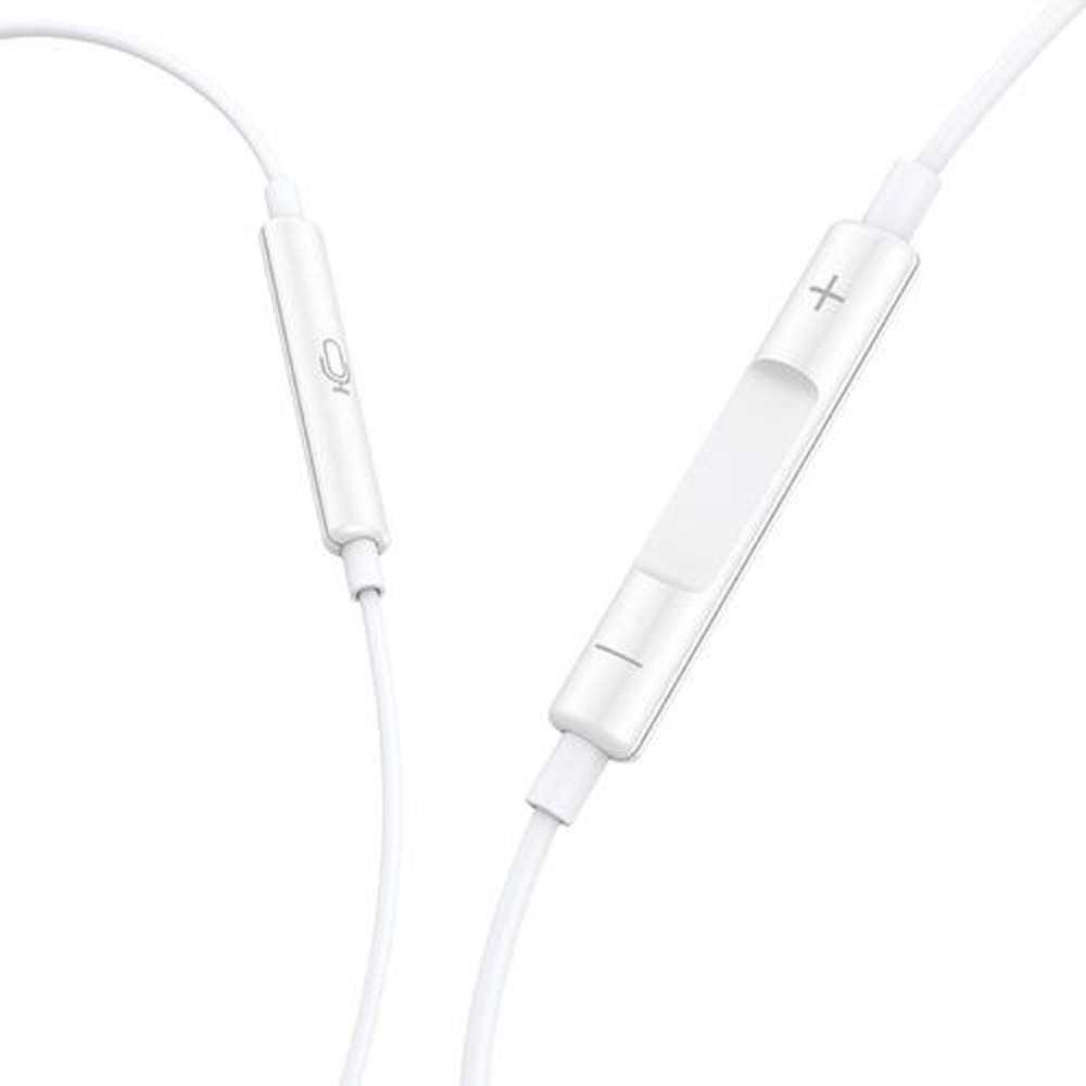 Earphones Lightning Wired Bluetooth White