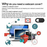 WebCam Cover Camera Cover for Desktop, Laptop, Tablet, Phones