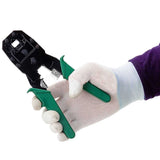 Network Wire Cable Crimper Hand Tool With Cutter and stripper