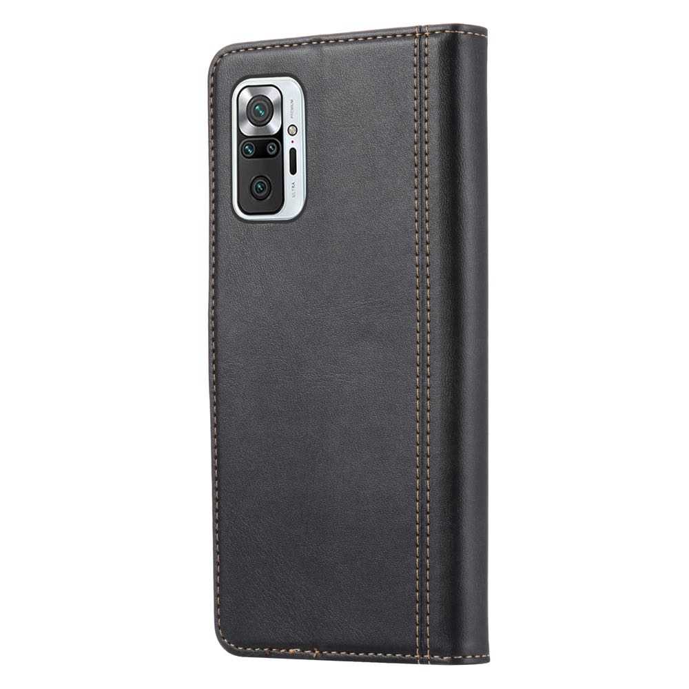 Xiaomi Redmi Note 10 4G Case Double Fold Clasp - Black