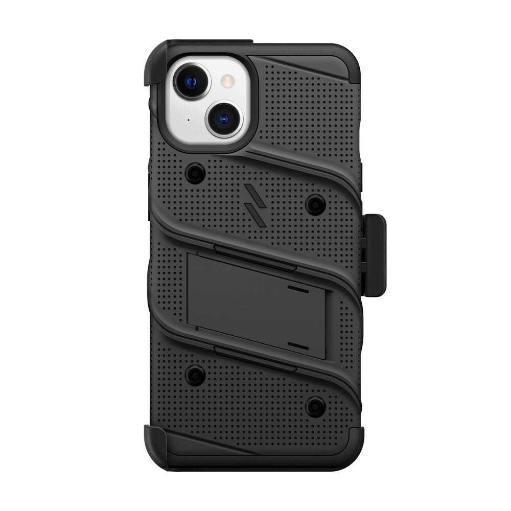 iPhone 13 Mini Case ZIZO BOLT Secure With Screen Protector - Black