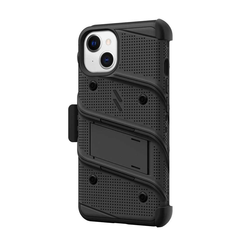 iPhone 13 Mini Case ZIZO BOLT Secure With Screen Protector - Black