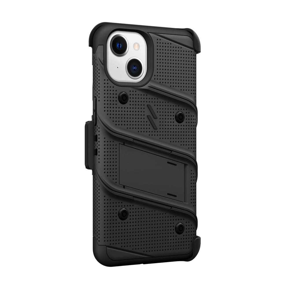 iPhone 13 Mini Case ZIZO BOLT Secure With Screen Protector - Black