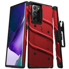 ZIZO Bolt Samsung Galaxy Note 20 Ultra Case - Red & Black