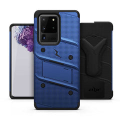 Samsung Galaxy S20 Ultra ZIZO Bolt Tough Case - Blue & Black