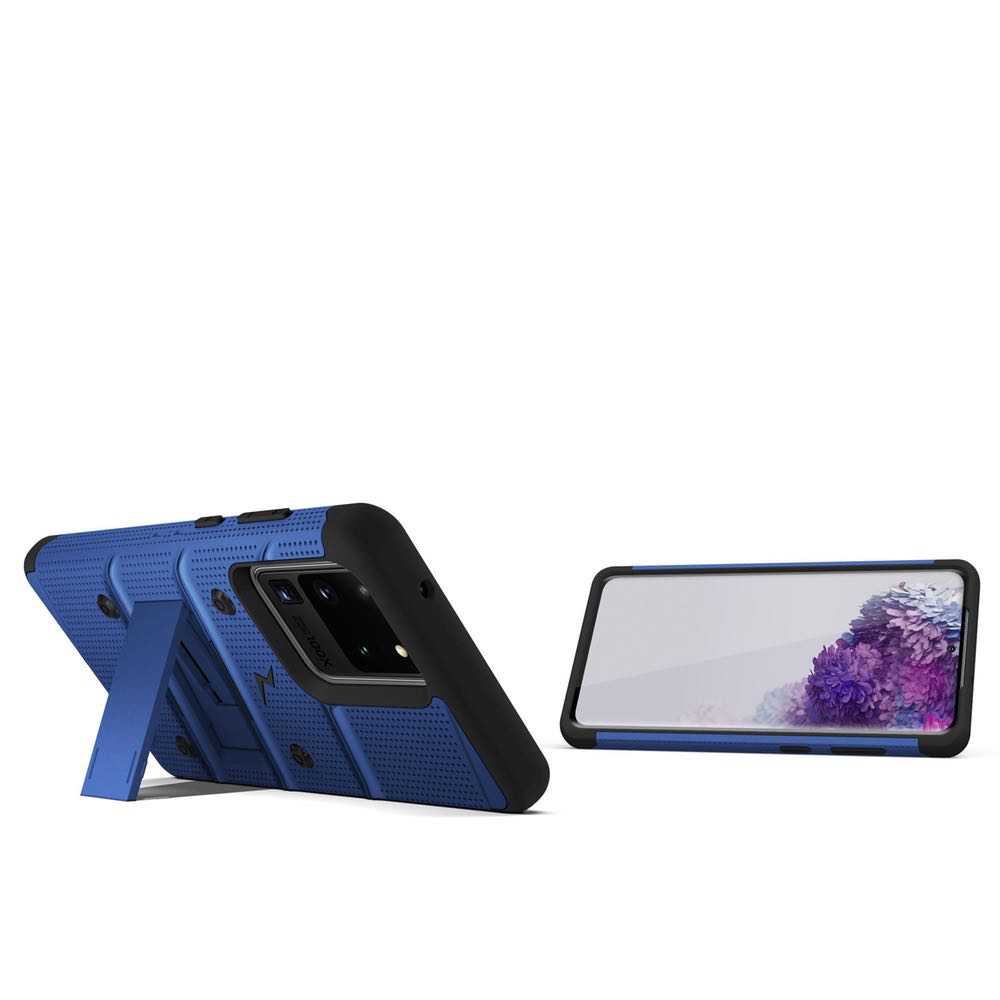 Samsung Galaxy S20 Ultra ZIZO Bolt Tough Case - Blue & Black