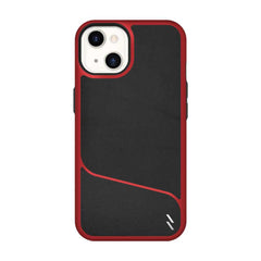 iPhone 13 Case ZIZO DIVISION Series Secure Back - Black + Red