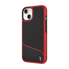 iPhone 13 Case ZIZO DIVISION Series Secure Back - Black + Red