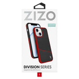 ZIZO DIVISION Series iPhone 13 Secure Back Case Black & Red