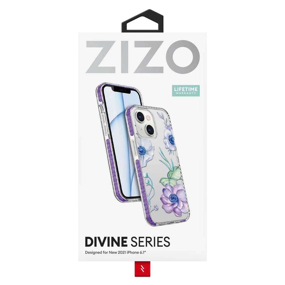iPhone 13 Case Secure Back ZIZO DIVINE Series - LILAC