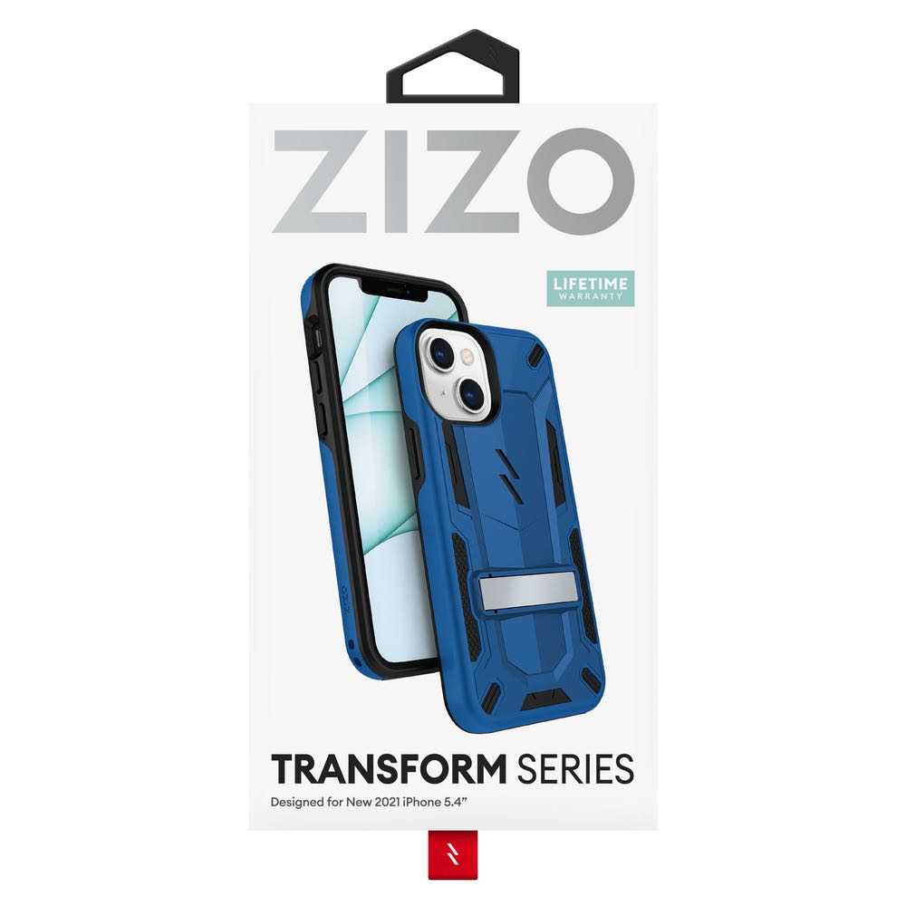 iPhone 13 Mini Case ZIZO TRANSFORM Series Protective - Blue