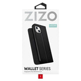 ZIZO Best Quality iPhone 13 Mini Secure Wallet Case - Black