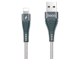 Lightning Cable 1.2M HOCO U32 Unswerving Steel braided